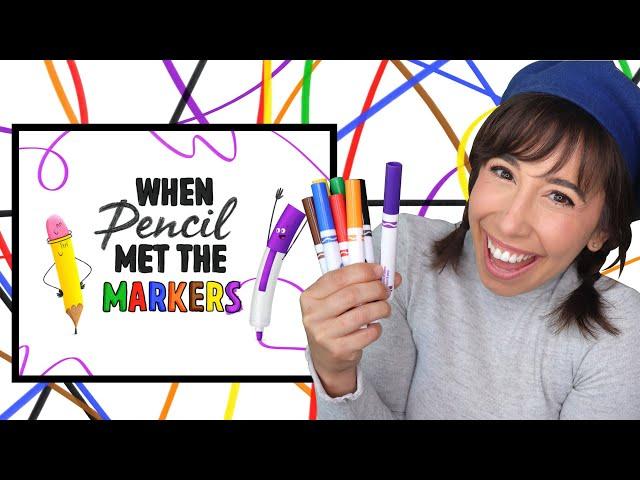 When Pencil Met the Markers | Read Aloud Story Time with Bri Reads