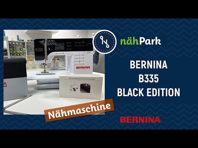 BERNINA  Nähmaschine  B335 Black Edition