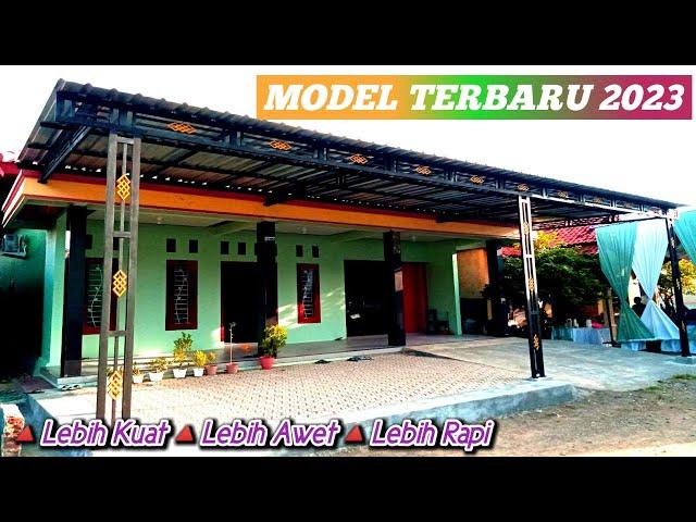 KANOPI MINIMALIS TERAS RUMAH Full BESI HOLLOW TERBARU 2023 (Part 2)