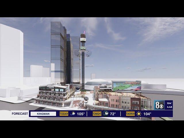 600-foot towers highlight new Las Vegas Strip project