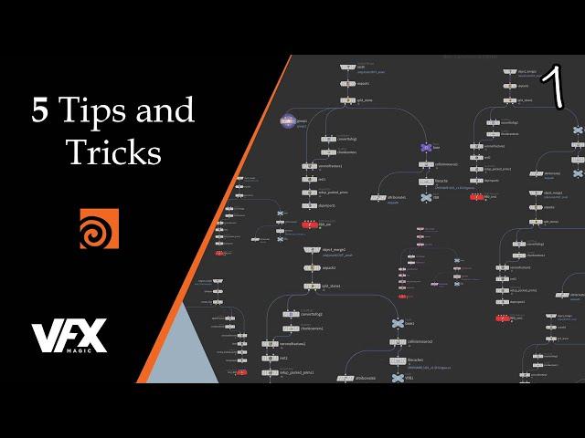 Houdini 5 Tips and Tricks Part 1