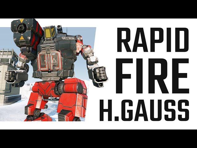 Insanely Low Cooldown! Hunchback Heavy Gauss Build - Mechwarrior Online The Daily Dose 1533