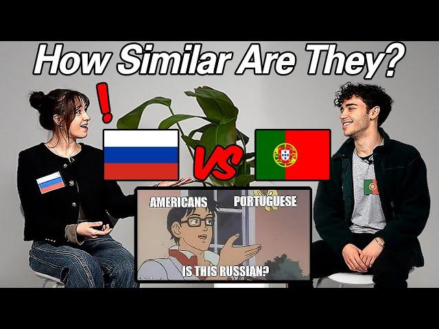 Why does Portuguese Sound Like Russian? Crazy Similarities Between Russian and Portuguese!!