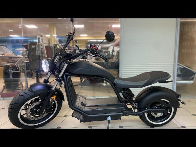 Обновлённый электробайк Eco Koleso X5 3000W 2024 года! Электрический мотоцикл (чоппер) с акб 60V56Ah