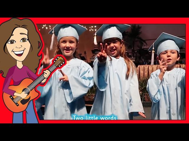 Graduation Song Thank you for kids, children & babies with lyrics  | Patty Shukla