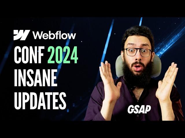 Webflow Conf 2024: Insane Updates!