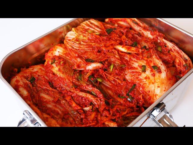 Let’s make traditional Korean kimchi! #shorts