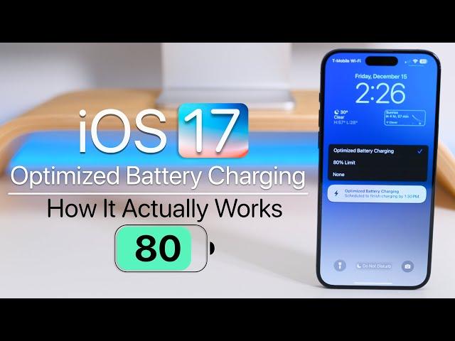 iOS 17 Battery Optimization - How It Actually Works