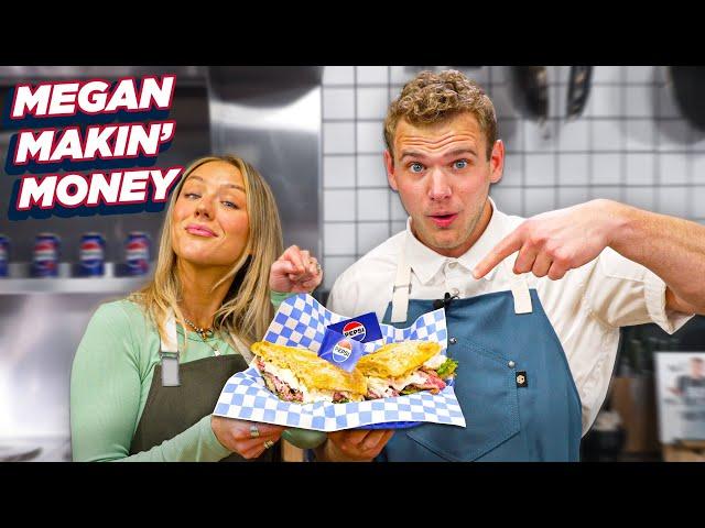 Megan Makin' Money Grills Up ULTIMATE Sandwich | What's For Lunch
