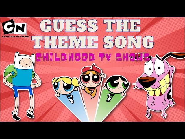 Guess The Childhood TV Show Theme Song | CARTOON NETWORK | Only 1% Can Guess All The Theme Songs!