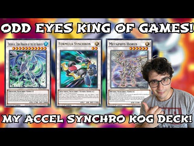 Yu-Gi-Oh! Duel Links || MY LATEST KING OF GAMES EVER! ACCEL SYNCHRO ODD EYES! BEST PENDULUM DECK?