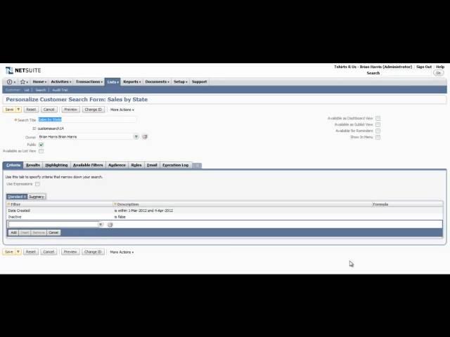 Google Charts for NetSuite