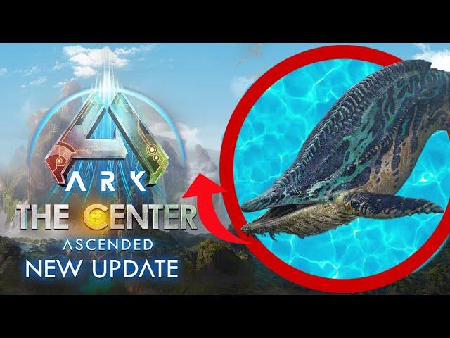 THE NEW CENTER RELEASE UPDATE IS HERE FOR ARK SURVIVAL ASCENDED