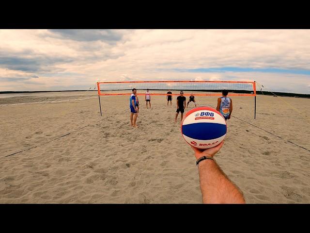 BEACH VOLLEYBALL IN THE DESERT FIRST PERSON | BEST MOMENTS 2024