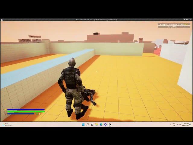 ALSv4 Stealth Kill Fine Tuning Test #mrwhiz #alsv4 #unrealengine #indiegame #gamedev