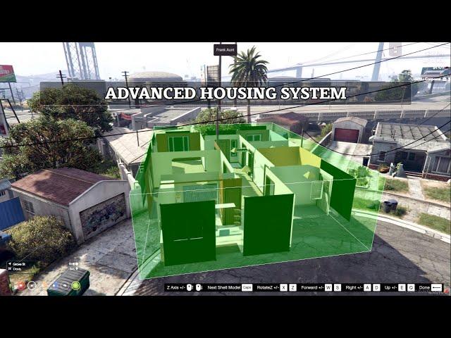 ADVANCED HOUSING SYSTEM FIVEM | ESX/QBCORE