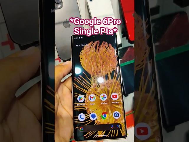 *Google Pixel 6Pro* Single Sim Pta From *AA MOBILES*(03496267054)