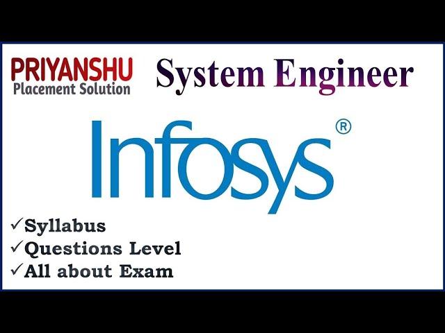 Infosys System Engineer Exam Pattern | Infosys recruitment 2021 | Infosys System Engineer