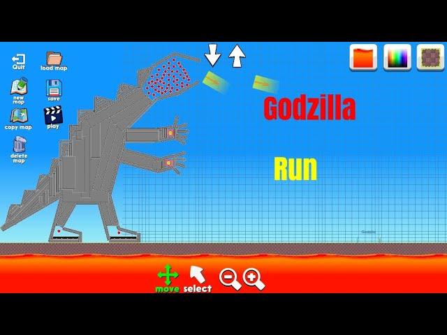 Supreme Duelist Stickman Godzilla Run Map