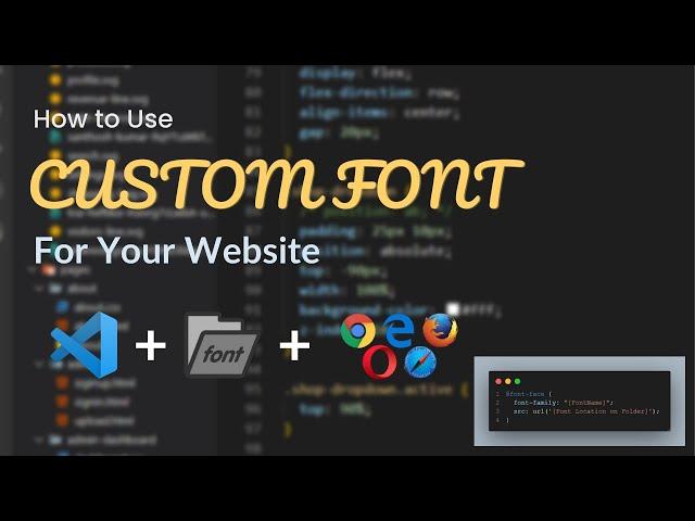 Make Your Website Stand Out with Custom Fonts!