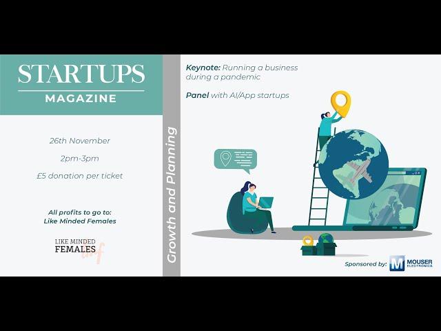 Startups Magazine Webinar: Growth and Planning