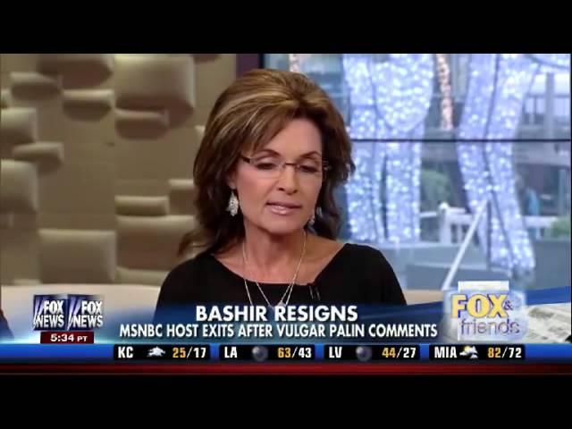 Sarah Palin speaks out on Martin Bashir resignation  'Accept it and move on'