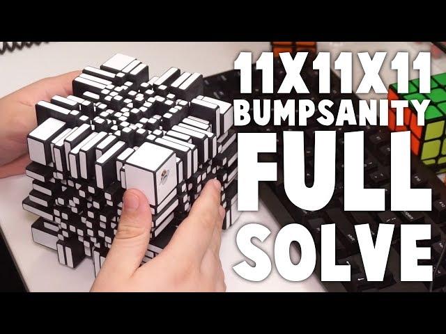 11x11x11 BUMPSANITY Full Solve!