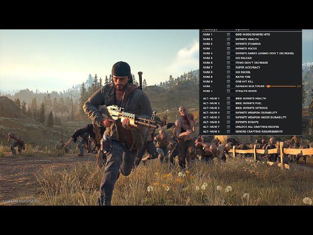 Days Gone Killing Horde Without Trap Using Trainer