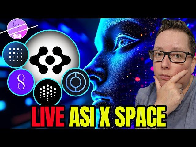 Fetch AI FET / ASI X Space LIVE Discussing CUDOS Integration