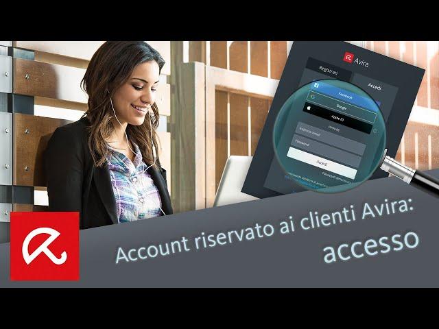 Account riservato ai clienti Avira: accesso