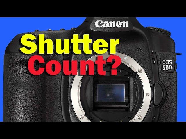 How to Check Shutter Count on Your Canon DSLR