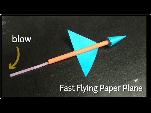 flying paper plane |  how to make a paper plane | paper jet