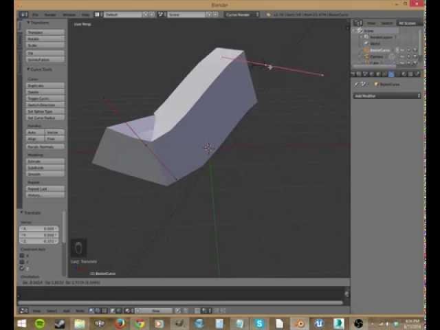 Blender Quick Tips: Curve Modifier