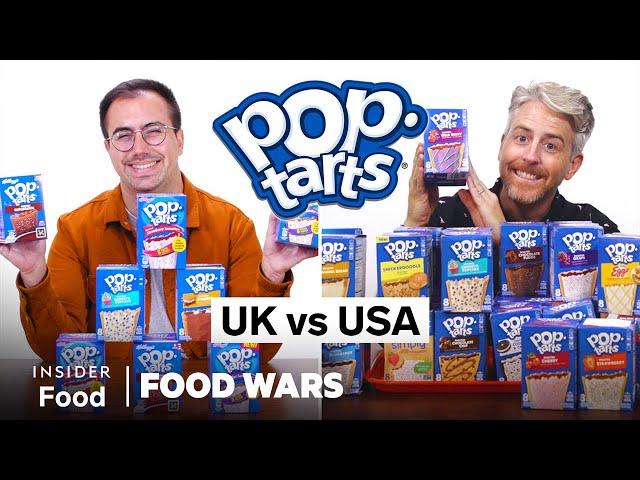 US vs UK Pop-Tarts | Food Wars | Insider Food