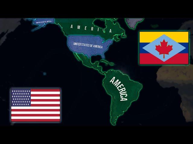 USA Vs America 2024 - HOI4 Timelapse