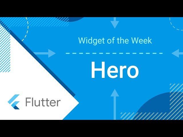 Hero (Flutter Widget of the Week)