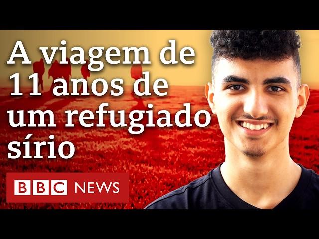 O menino sírio que cruzou a Europa sozinho | Reportagem especial