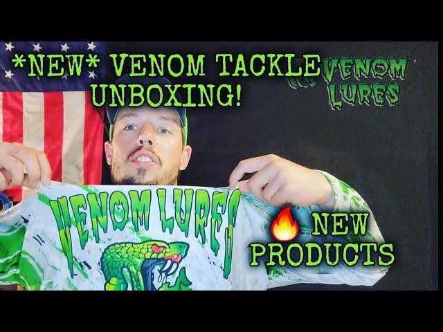 New Venom Products & Unboxing (Sick!) #venomlures #bassfishing #unboxing