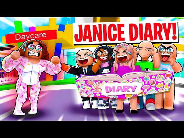 DAYCARE JANICE SECRET DIARY | Roblox | Brookhaven RP