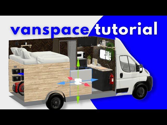 vanspace 3D Tutorial | Design Your First Van