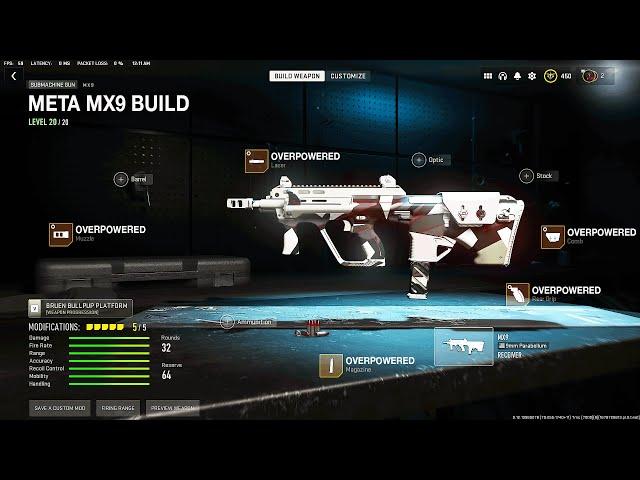 *BUFFED* MX9 is OVERPOWERED AFTER UPDATE! (Best MX9 Class Setup) - Modern Warfare 2