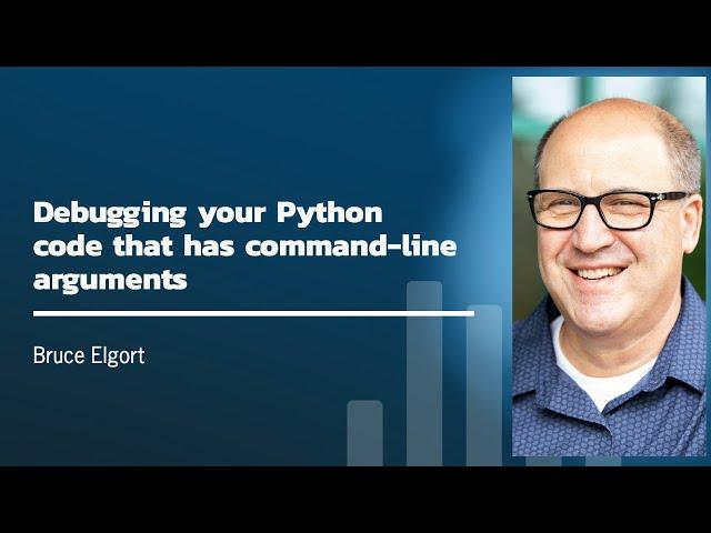 Debugging your Python code that has command-line arguments