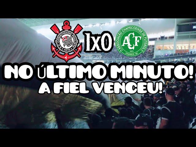 100% do PÚBLICO! Torcida do CORINTHIANS INFLAMADA contra a Chapecoense | Corinthians 1x0 Chape