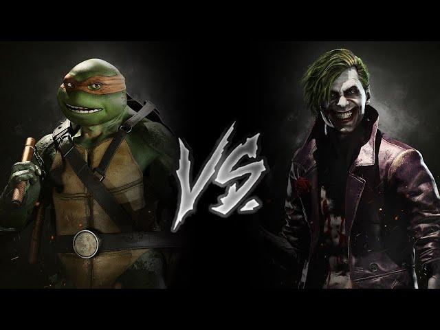 Injustice 2 - Michelangelo Vs. Joker (VERY HARD)