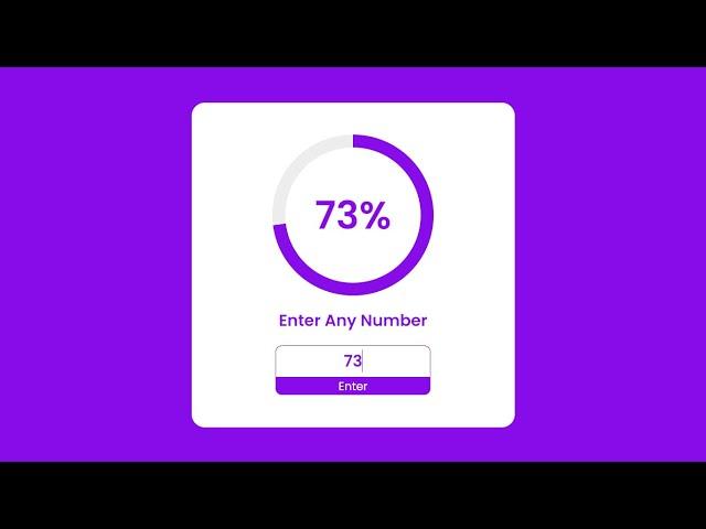 How To Make Circular Progress Bar Using HTML CSS JavaScript | Neomorphism Progress Bar