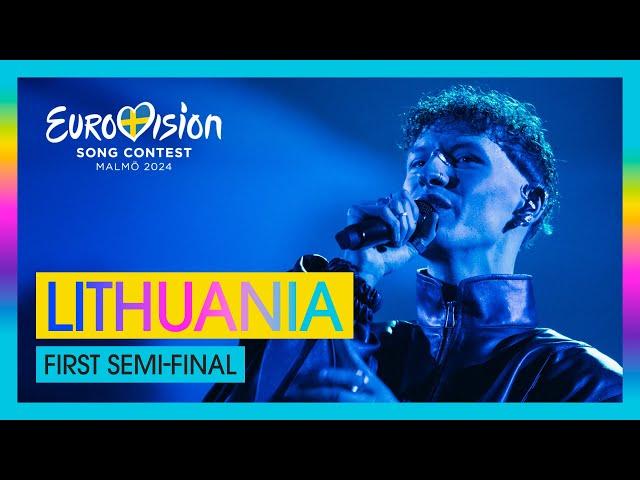Silvester Belt - Luktelk (LIVE) | Lithuania  | First Semi-Final | Eurovision 2024