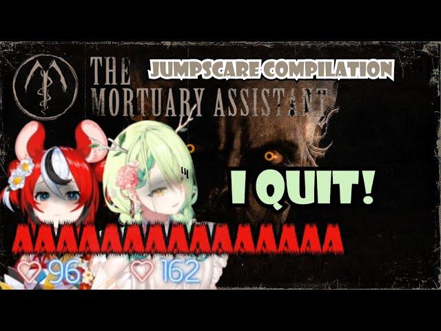 Fauna & Bae Jumpscare Compilation / Highlights /Reactions [HololiveEN | The Mortuary Assistant]