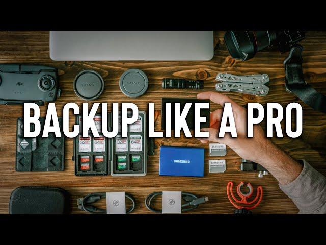 Never Lose a Shot With This PRO Filmmaking Backup Workflow