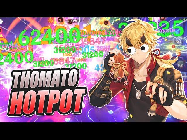 I made the WEIRDEST Ayato Team... and it's STUPID FUN | Thomato Hotpot ft. Sac Sword Ayato