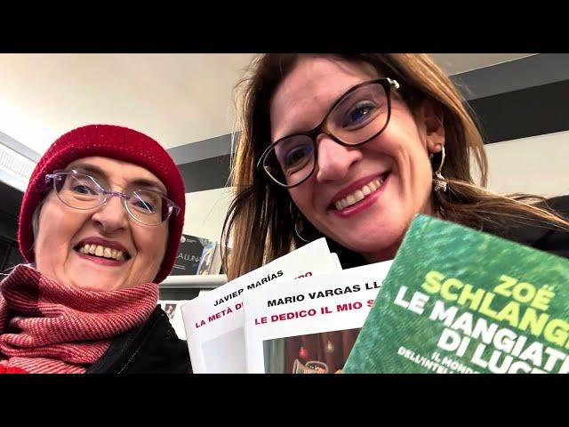 Andiamo a trovare un’amica al lavoro per farle gli auguri di Natale e parliamo di…